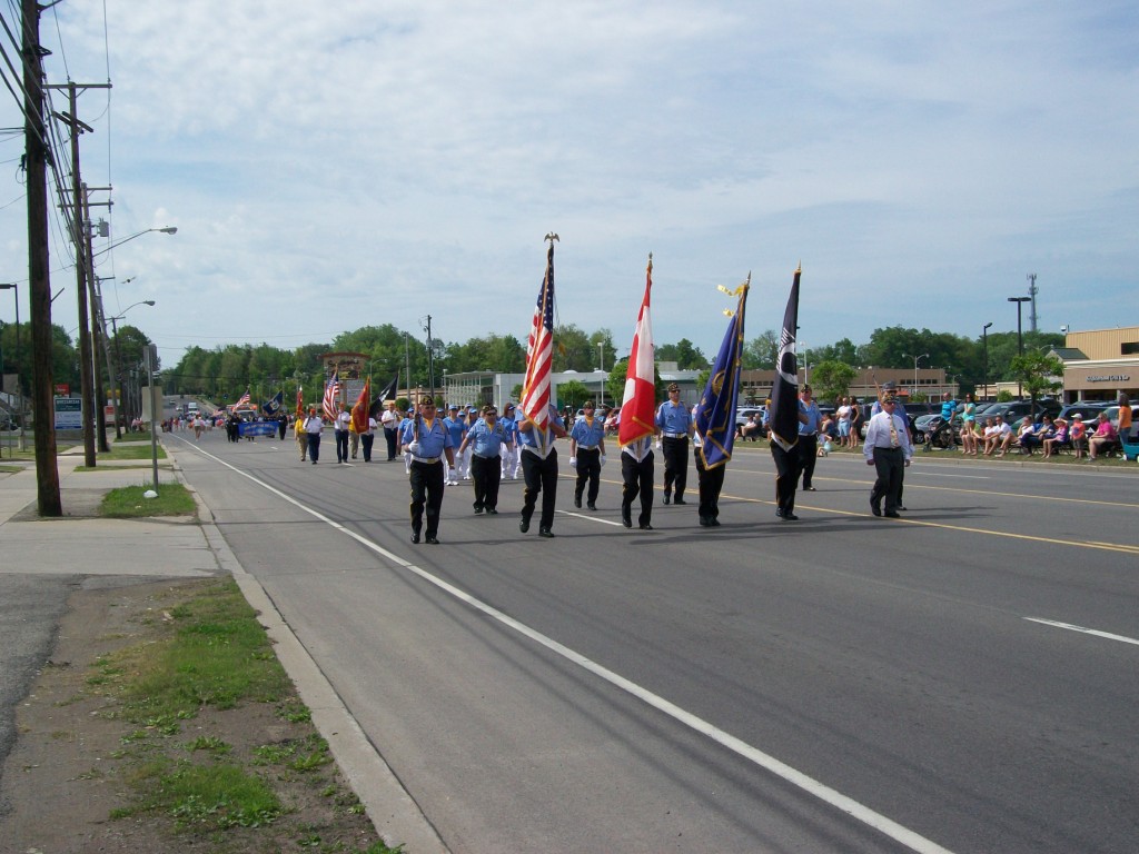 Marching Unit on Union Road