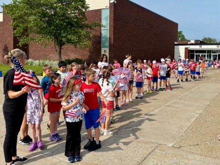 Flag Day Ceremony at West Elementary