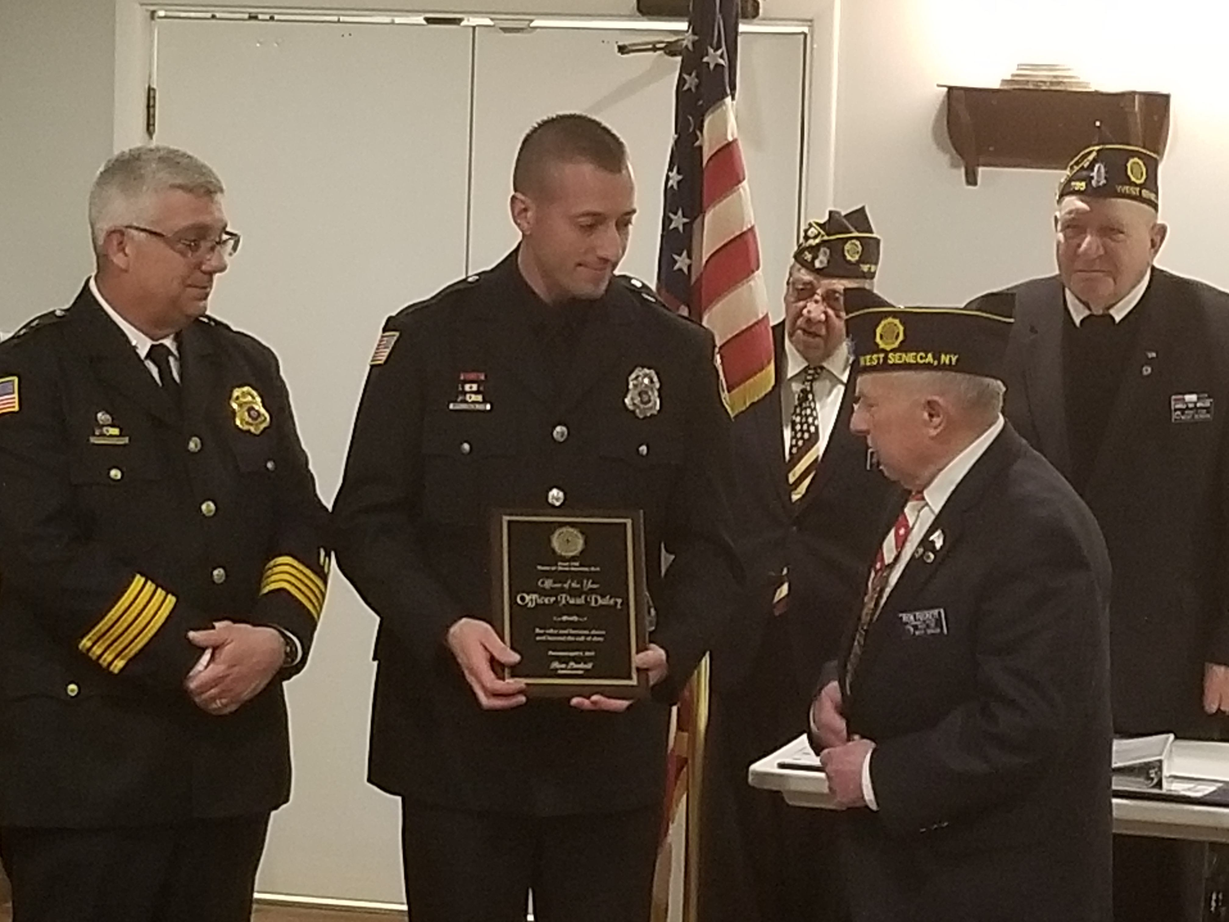Presentation of Valor Award