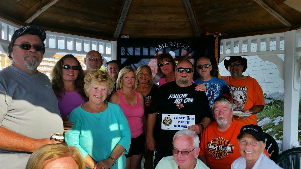 Group in gazebo