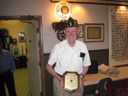 Legionnaire of the Year Walt Harrison