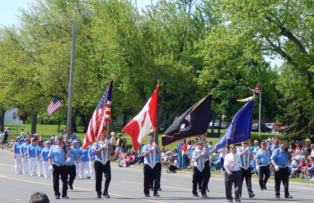 Color Guard Post Color Guard, American Legion Post 735, West Seneca, New York, USA
