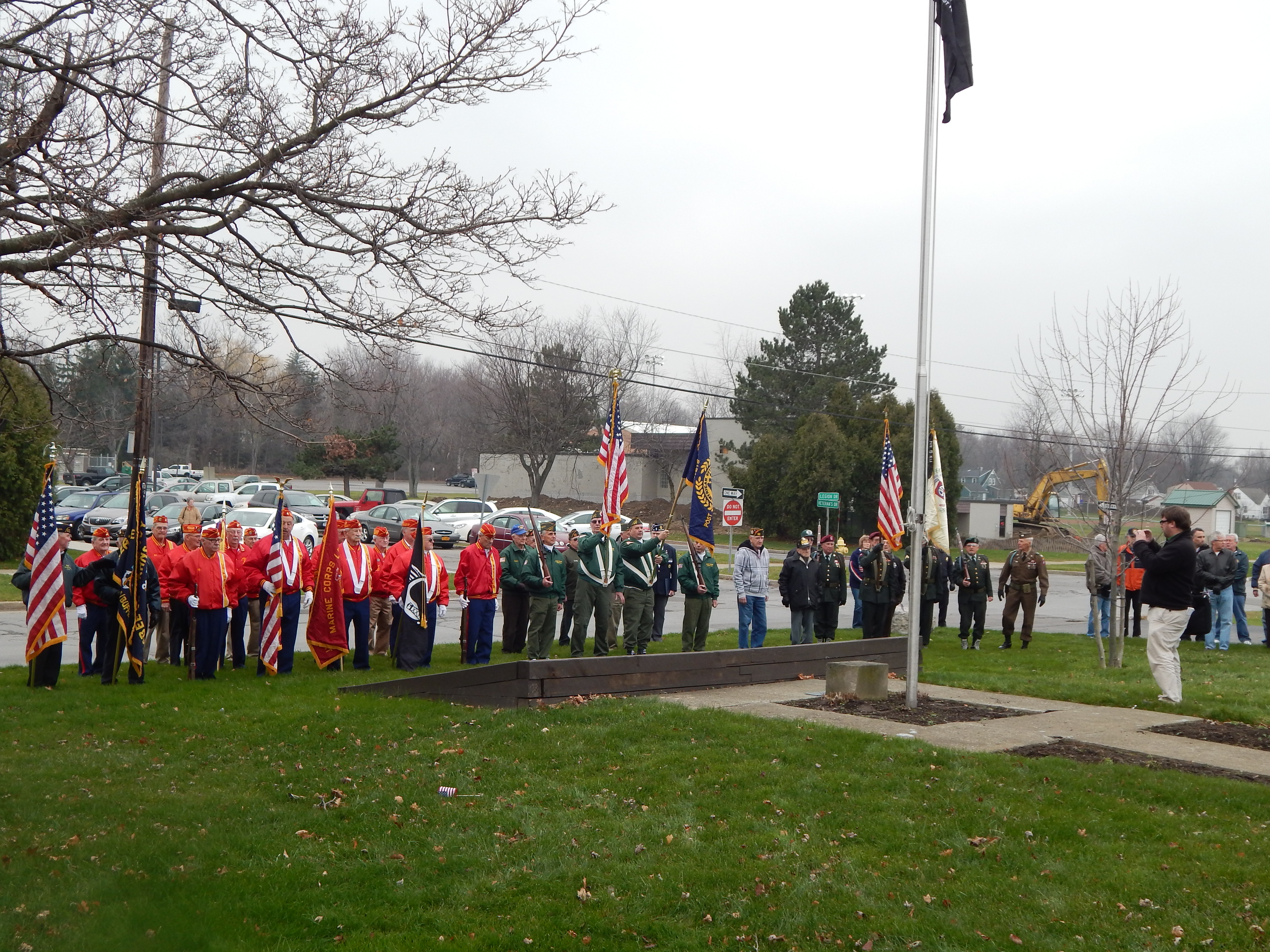 Veterans units assemble