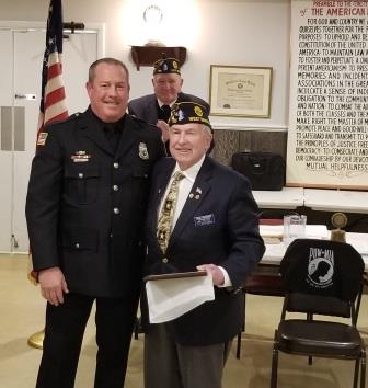 Presentation of Valor Award