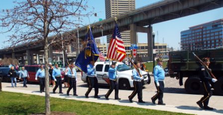 Unit lineup for Armed Forces Parade