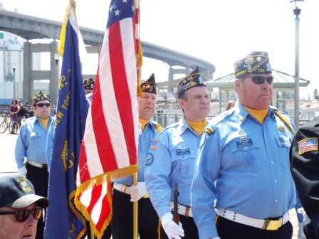 Units lineup for Pearl Harbor Ceremony